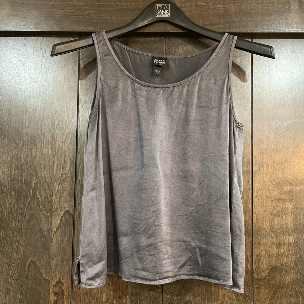 Eileen Fisher Satin Tank Top